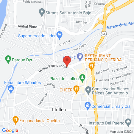 peluqueria juan carlos arevalo map