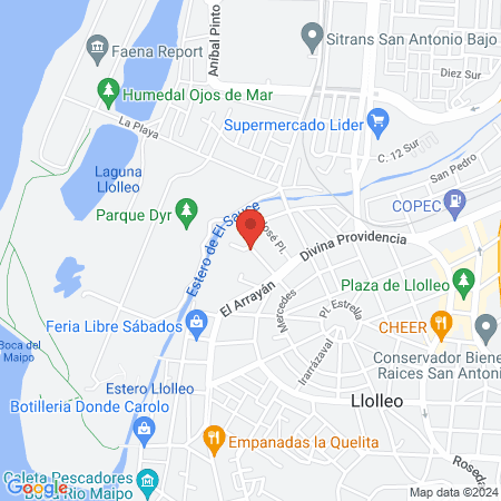 Estadio Huracán map