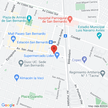 Stein Barbería map