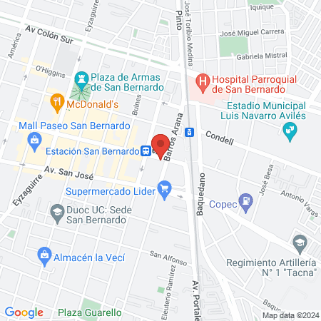 Dentimagen Sucursal San Bernardo map