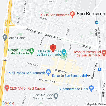 Odontología Vildoso map