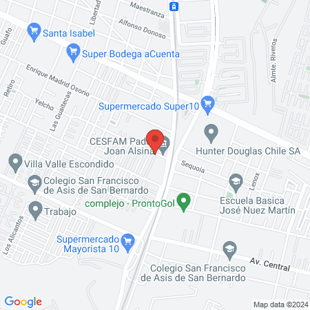 Sapu Joan Alsina map