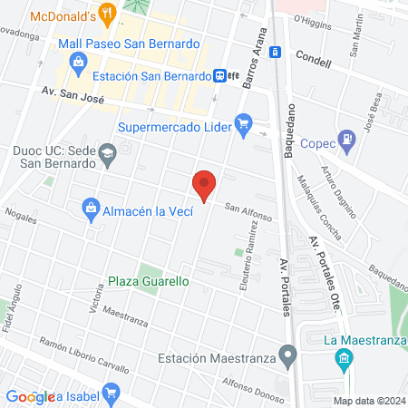 Casa Avanza especialistas en Psiquiatria, Psicología, Neurología, Terapia Ocupacional, entre Otras map