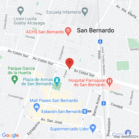 Centro Médico TRIOSALUD map