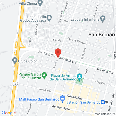 Clinica Veterinaria San Bernardo map
