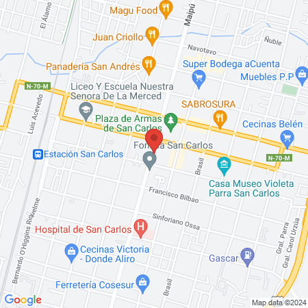 Carolina castillo estilista map