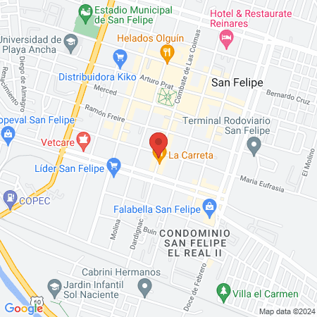 Barberia Leonic Club Tradicional map