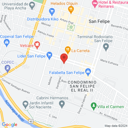 Jorge Cristián Salama Rubio map