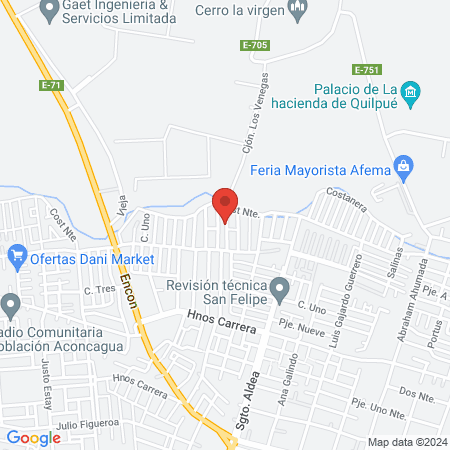 Peluquería caninos felices map