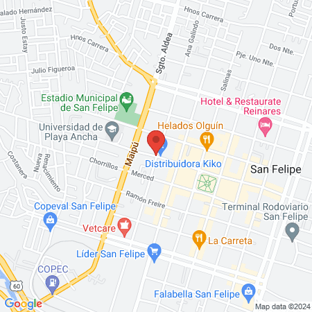 Clinica Santa Laura San Felipe map