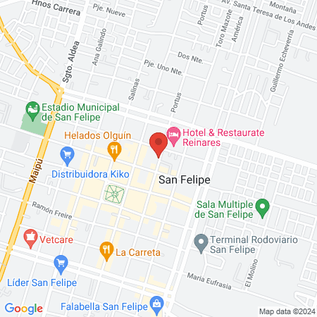 Dr. Carlos Andrés Villazón, Dentista map