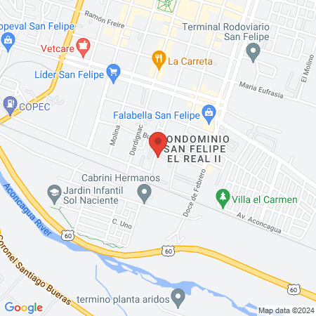 CESFAM San Felipe El Real map