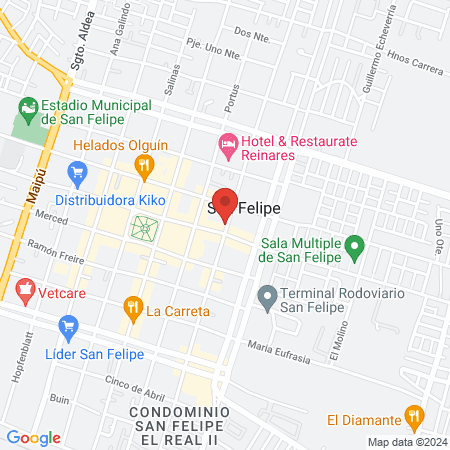 CENTRO MÉDICO SAN FELIPE map
