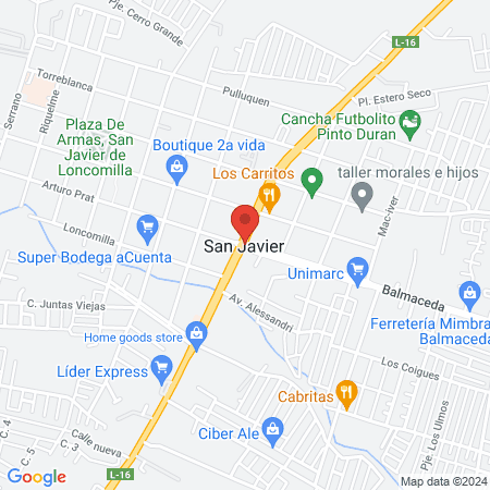 Clínica de Estética María José Mazzaquiod map