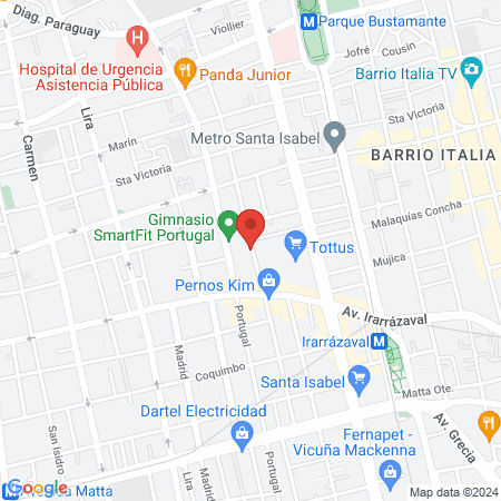 Peluqueria salón de Belleza Santiago Centro STUDIO MAURO GUTTY map