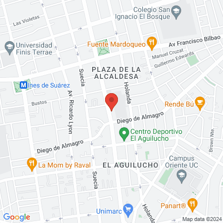 Gimnasio Stargym map