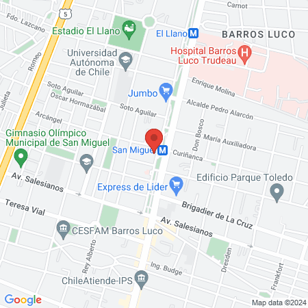 Clínica Dental Uno Salud map