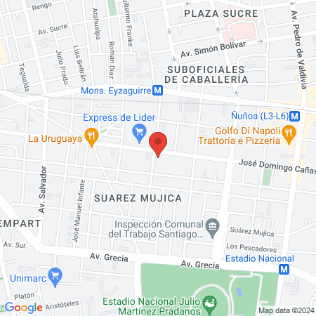 Clínica Dental Ñuñoa | Clínica Everest map