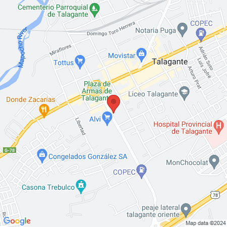 Peluqueria Chino's map