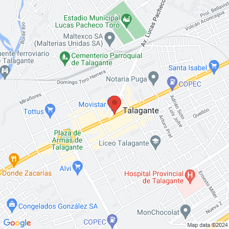 Academia Angélica Molina map
