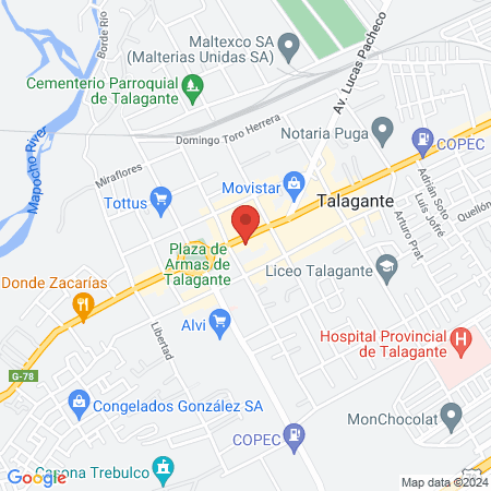 Peluqueria Galaz map
