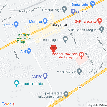 Centro Medico Biolep map