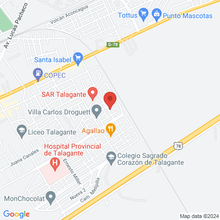 Vet Petshop Talagante map