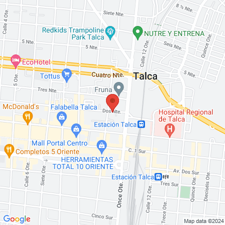 Salón de Belleza Gabriela Saavedra Talca map