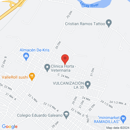 Peluqueria Canina map