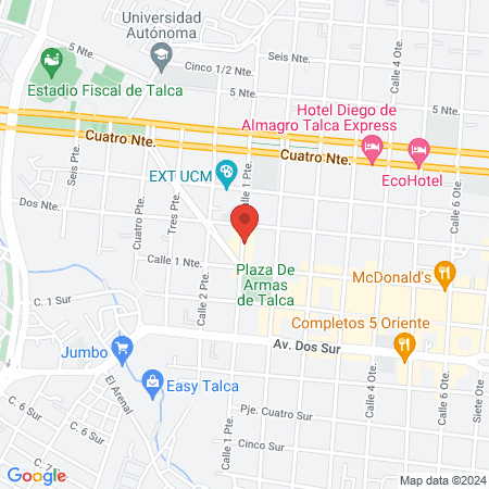 Edificio Plaza Poniente map