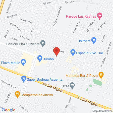 Natures Terapias Complementarias map