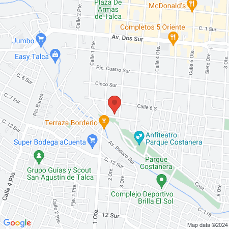 Futbolito Talca National map