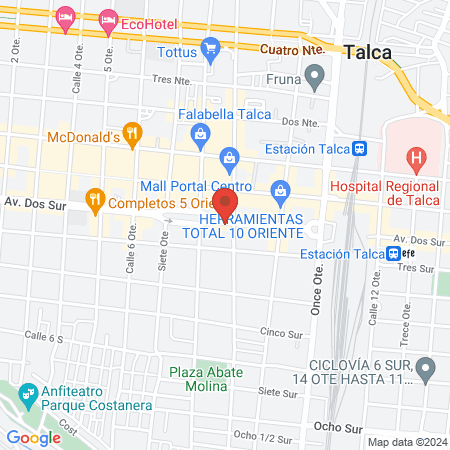 GIMNASIO SPORTS HOUSE map