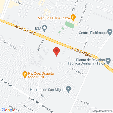 Huachipato Oficial Maule map