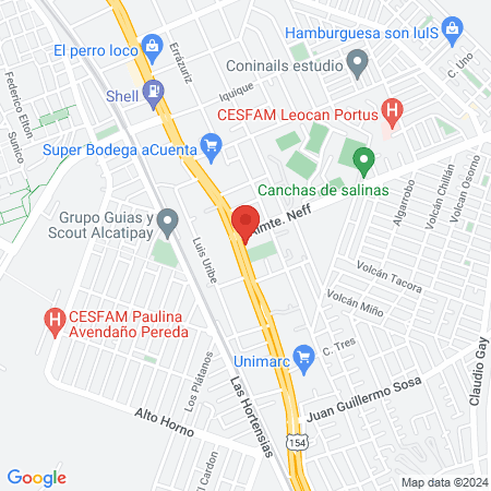 GYM GCB Salinas map