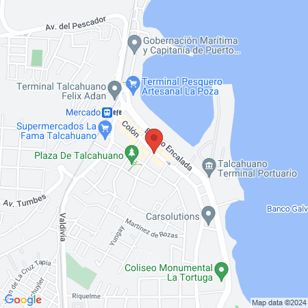 Clínica Pacifico map