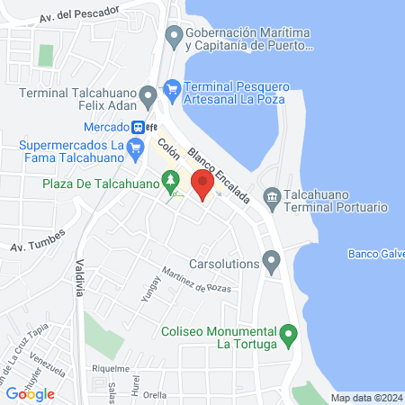 Asistencia Dental map