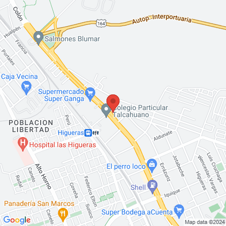 Centro médico San Cristóbal map