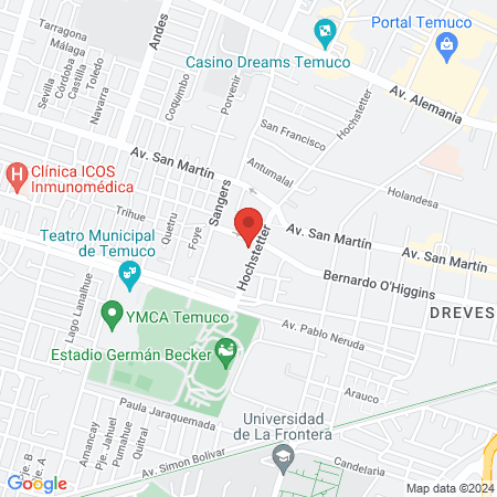 Manchester Barbería map