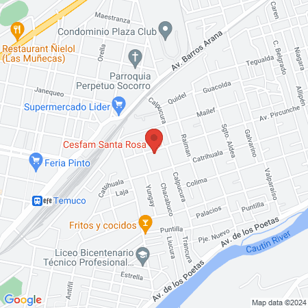 CESFAM Santa Rosa | Centro de Salud Familiar map