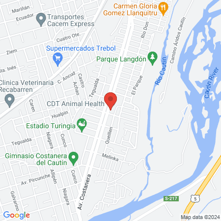 CDT Animal Health map