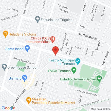 Veterinaria Y Estética Canina Peumayen map