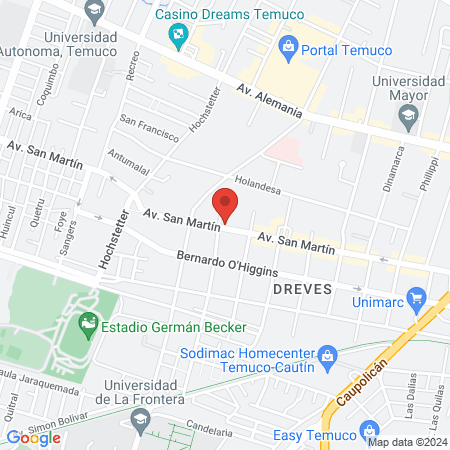 Clinica Dental San Martin Dent map