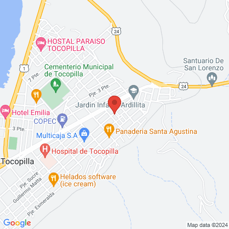 CLÍNICA DENTAL TOCOPILLA map