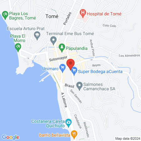 Dental Care Tomé map