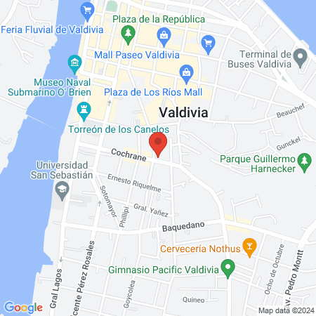 Barbería Blessed Centro map