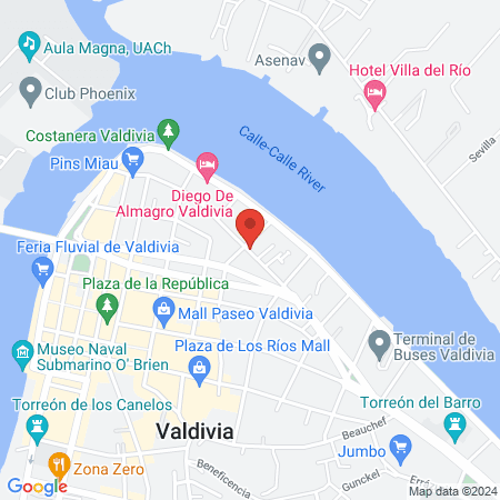 Cento de Salud Mental Comunitario Amulen map