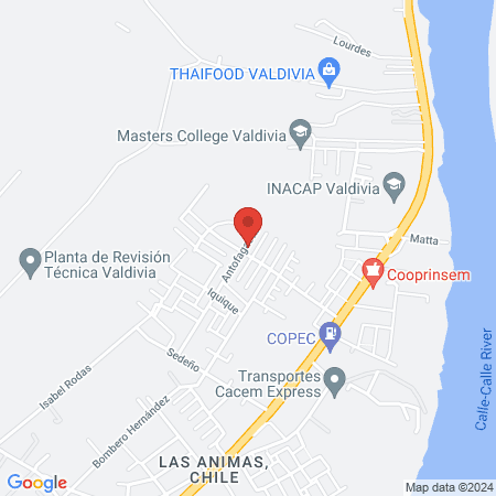 Cecof Norte Grande map
