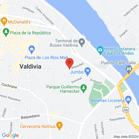 Centro Médico Los Torreones map