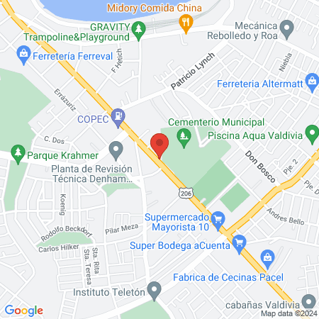 Vervet - Veterinaria map